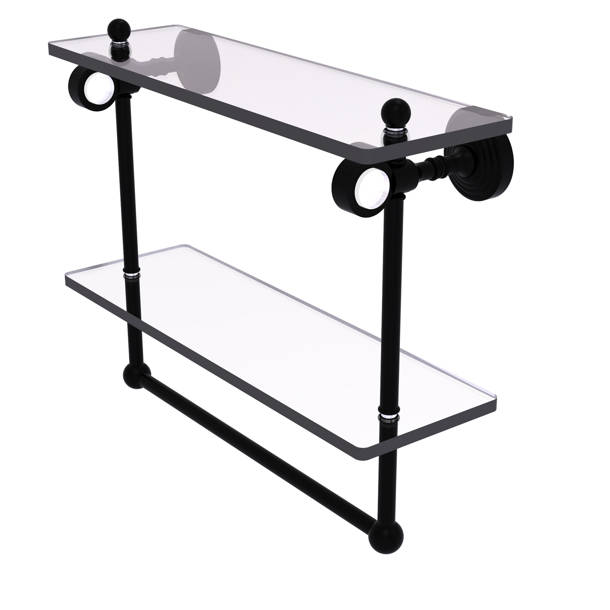 Everly Quinn Jarrell 13'' 2 Bar Wall Towel Bar Wayfair